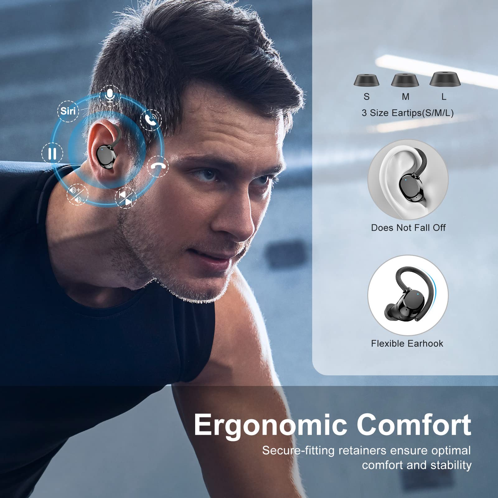Foto 7 pulgar | Auriculares Inalámbricos Wuyi Q61 Hifi Stereo Bluetooth 5.3 Ip7 - Venta Internacional