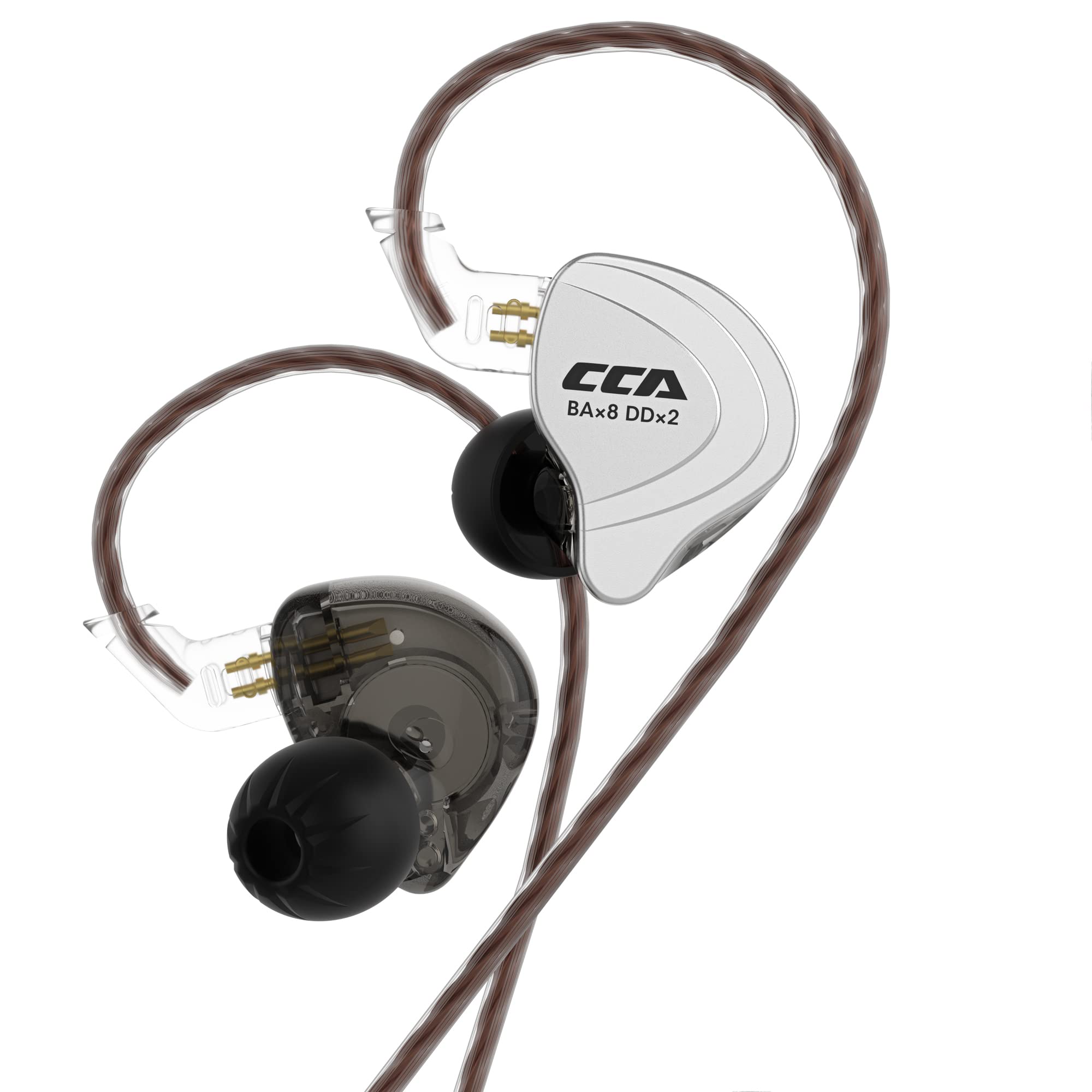 Foto 2 pulgar | Auriculares Hp Hifihear Cca C10 Five Drivers Hybrid, Intraurales, Negros - Venta Internacional.