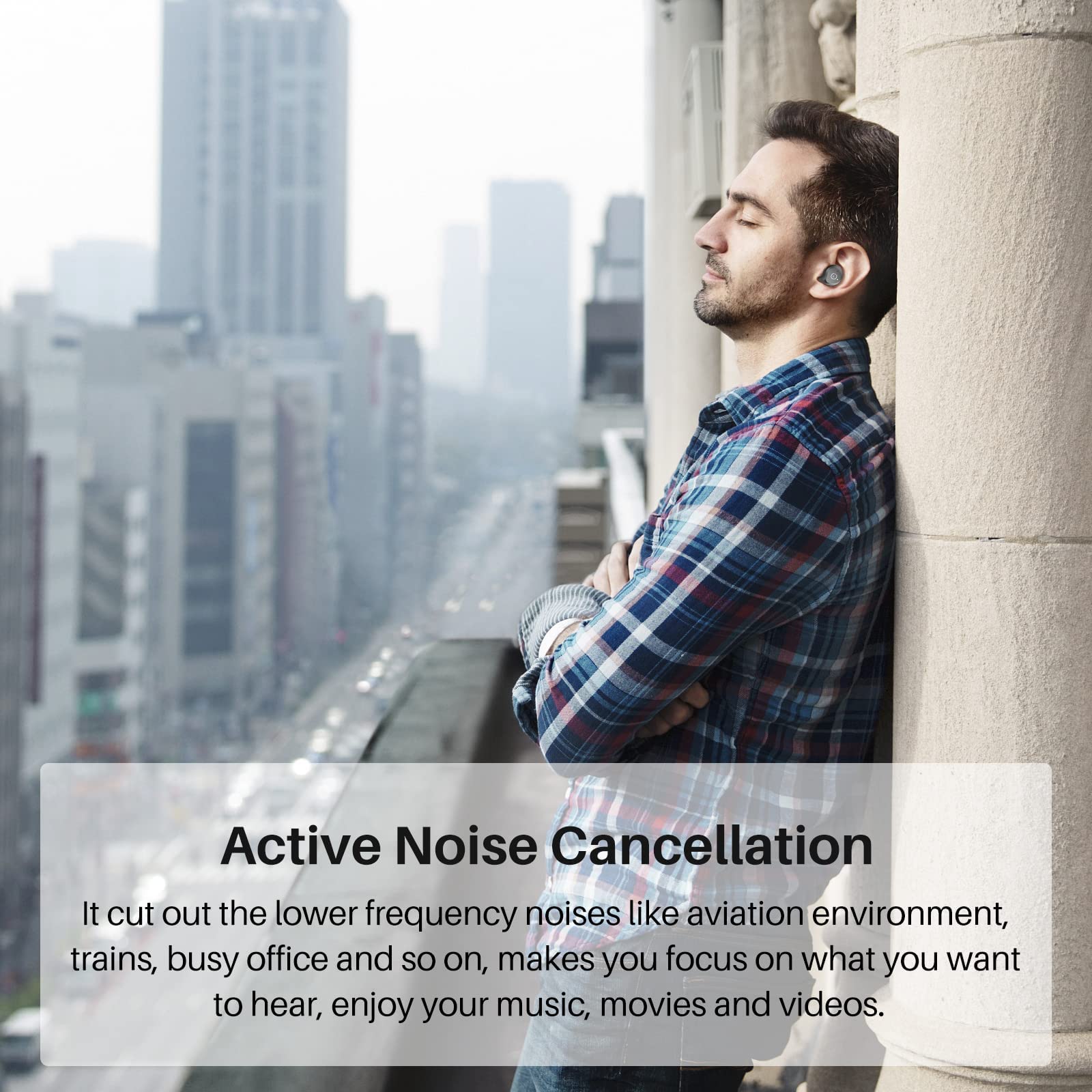 Foto 7 pulgar | Auriculares Inalámbricos Tozo Nc9 Hybrid Con Cancelación Activa De Ruido - Venta Internacional.