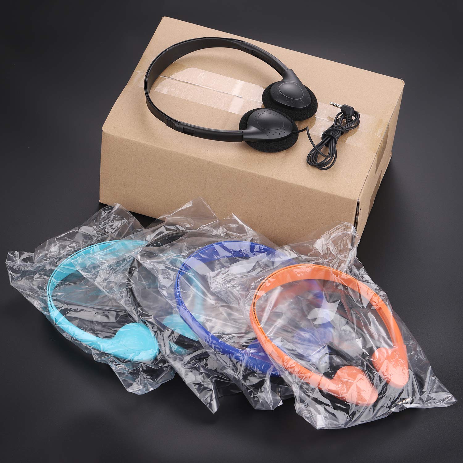 Foto 8 pulgar | Auriculares Cn-outlet Kids Para Aula Paquete De 5 Multicolor - Venta Internacional
