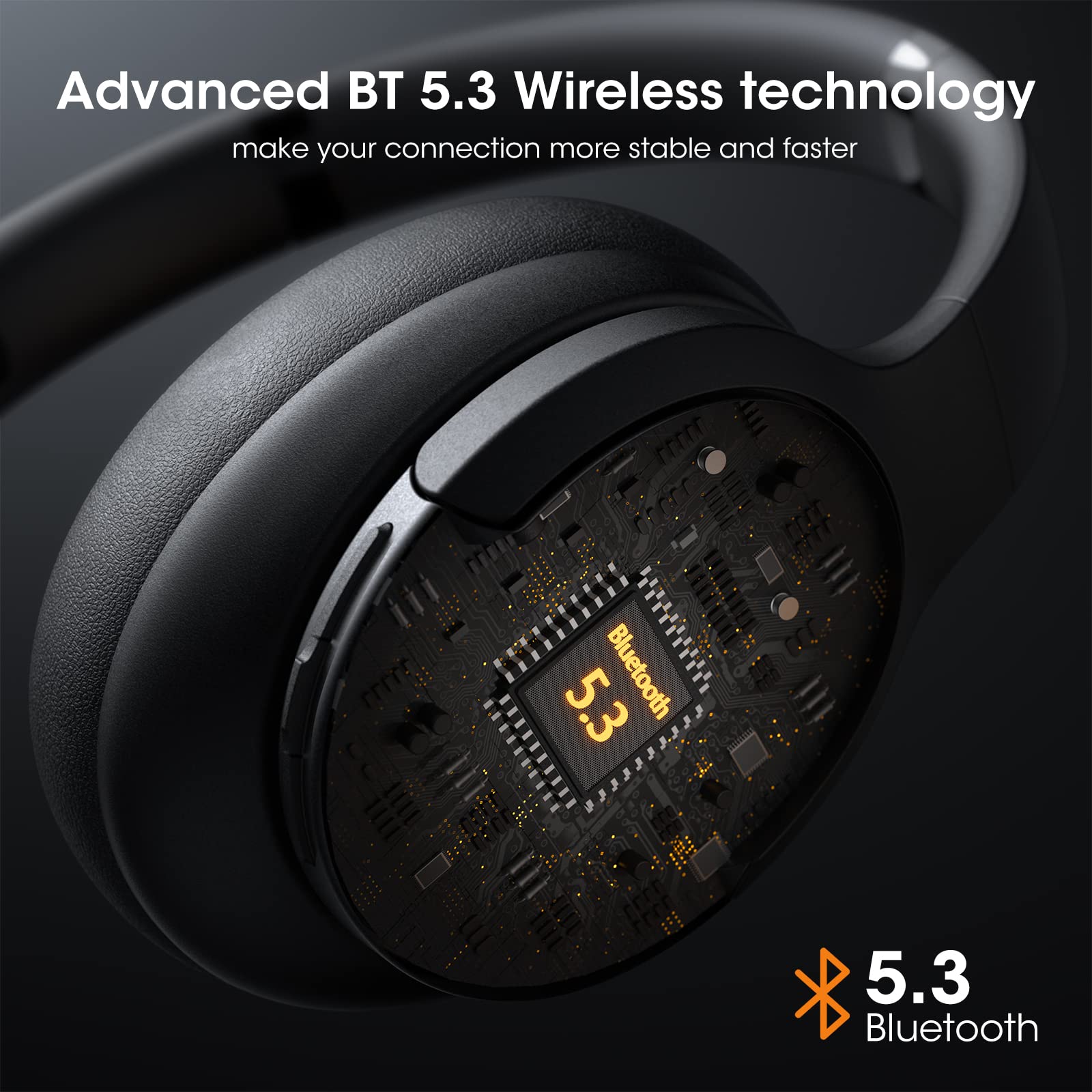 Foto 3 pulgar | Auriculares Bluetooth Doqaus Over Ear 90h Pl - Venta Internacional.