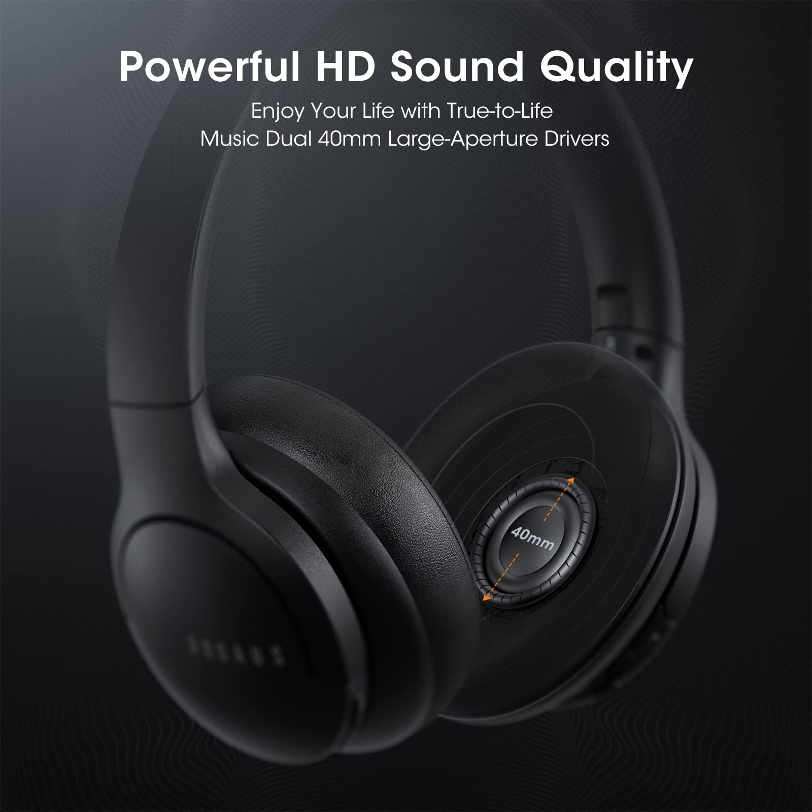 Foto 6 pulgar | Auriculares Bluetooth Doqaus Over Ear 90h Pl - Venta Internacional.