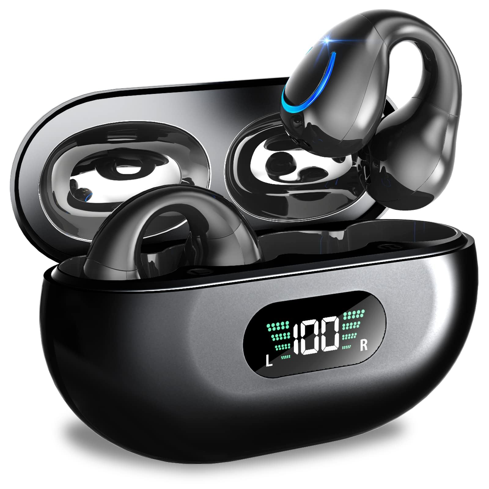 Auriculares Abiertos con Clip Kinganda Wireless Bluetooth 5.3 - Venta Internacional