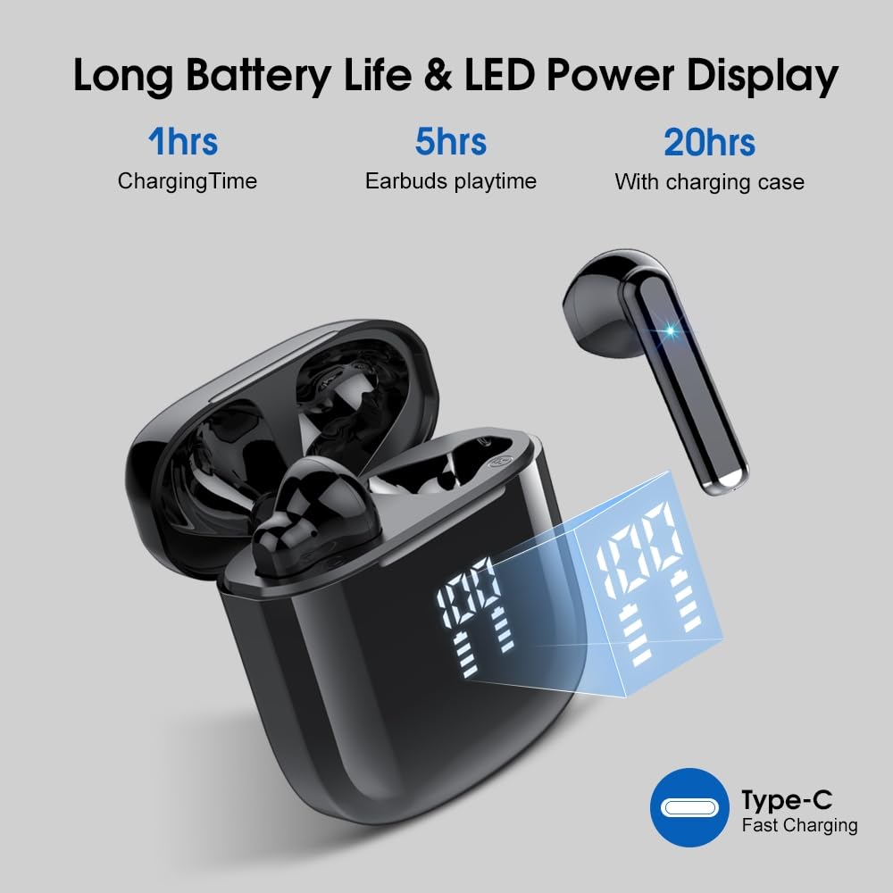 Foto 6 pulgar | Auriculares Inalámbricos OYIB MD058A Bluetooth 5.3 con 4 Micrófonos y ENC - Venta Internacional