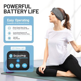 Foto 4 | Auriculares Perytong Inalámbricos Bluetooth Sports Color Gris - Venta Internacional