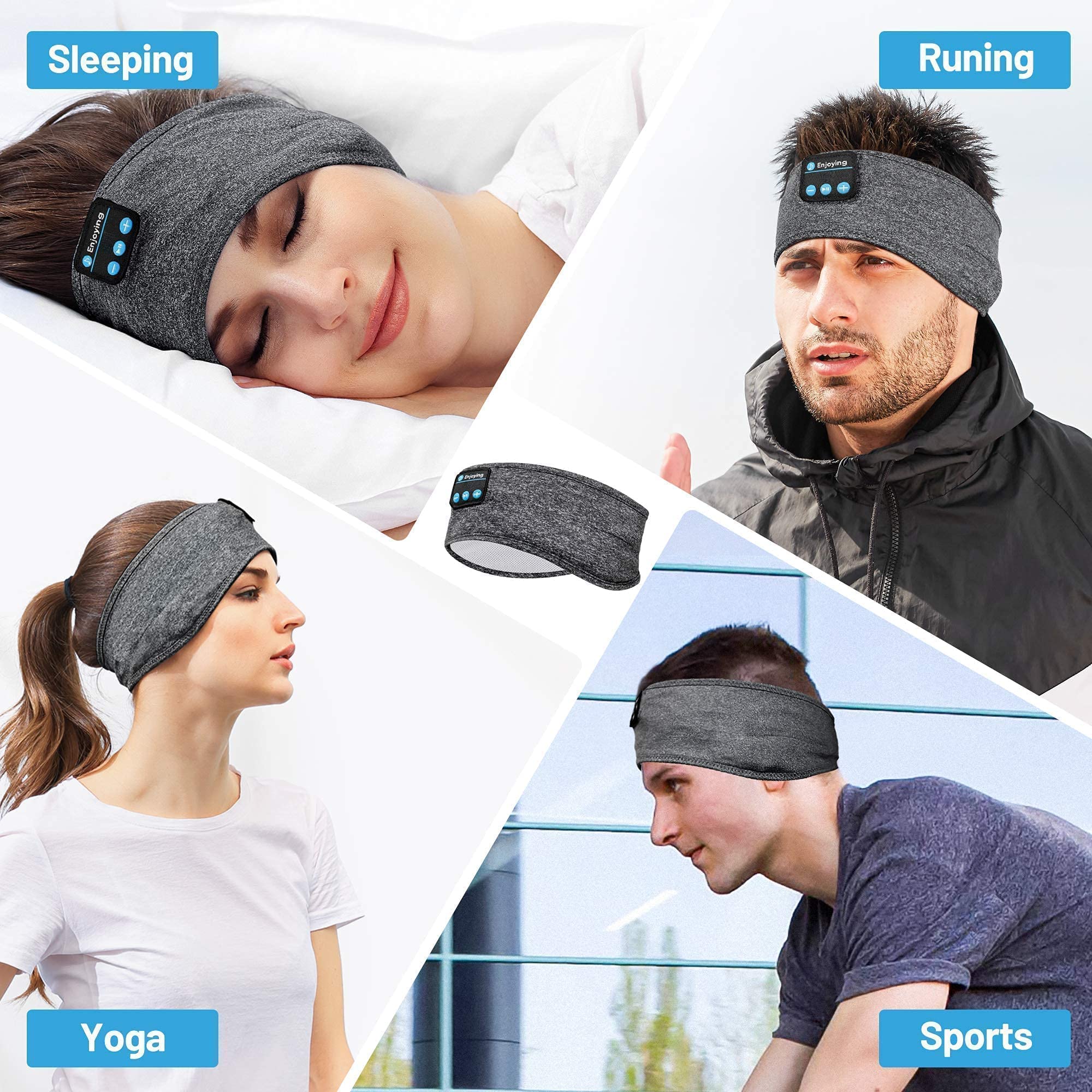 Foto 7 pulgar | Auriculares Perytong Inalámbricos Bluetooth Sports Color Gris - Venta Internacional