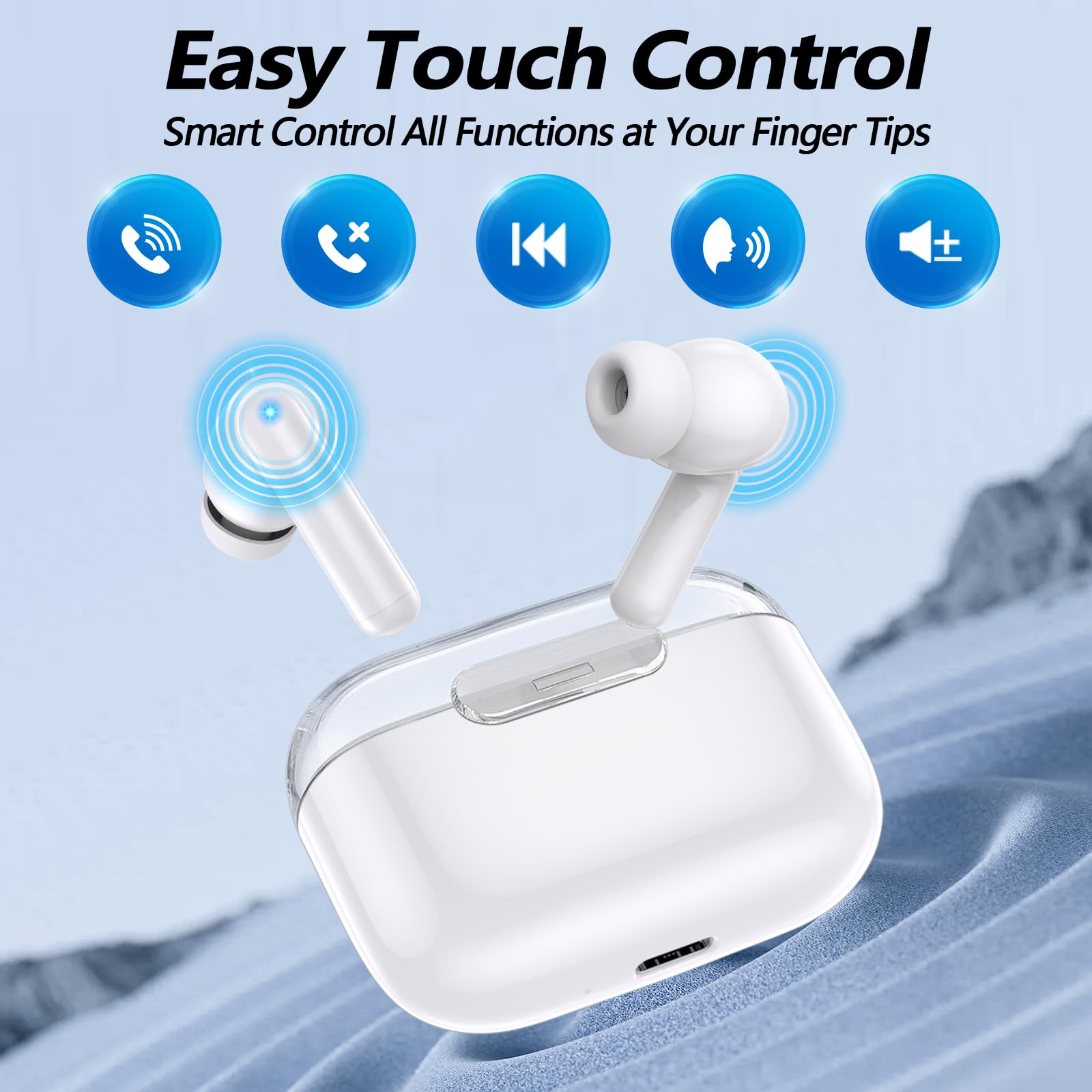 Foto 6 pulgar | Auriculares Inalámbricos Kurdene S8 Bluetooth 5.3 con Micrófono - Venta Internacional