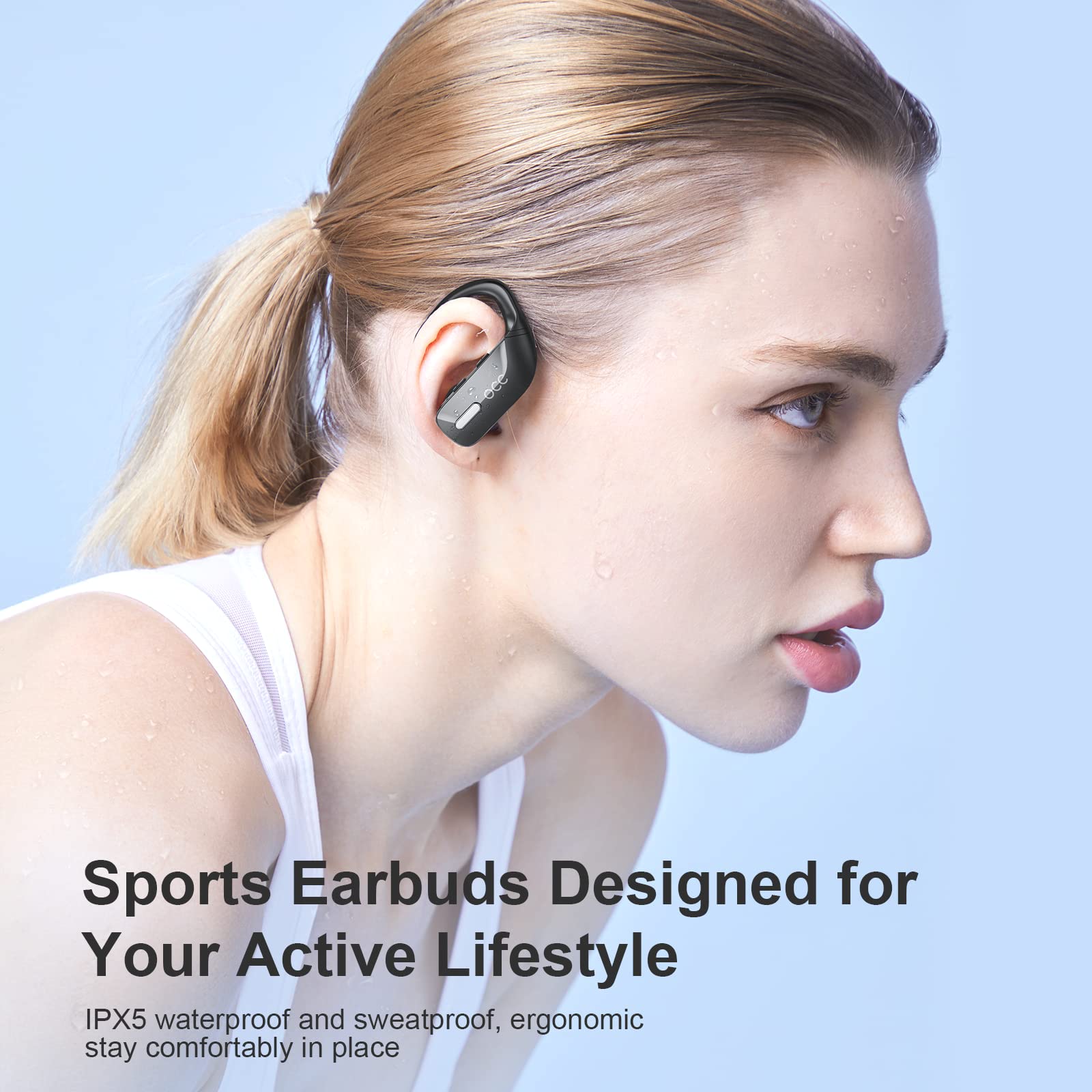 Foto 7 pulgar | Auriculares Inalámbricos Occiam T17 Bluetooth Negros - Venta Internacional