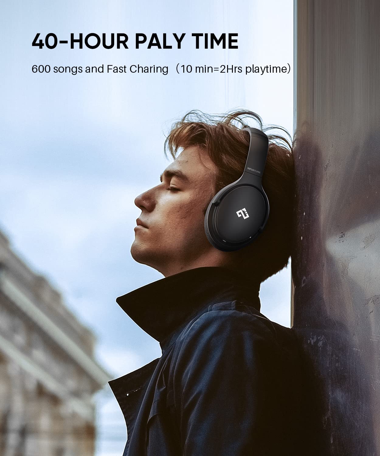 Foto 4 pulgar | Auriculares Infurture H1 Bluetooth - Venta Internacional