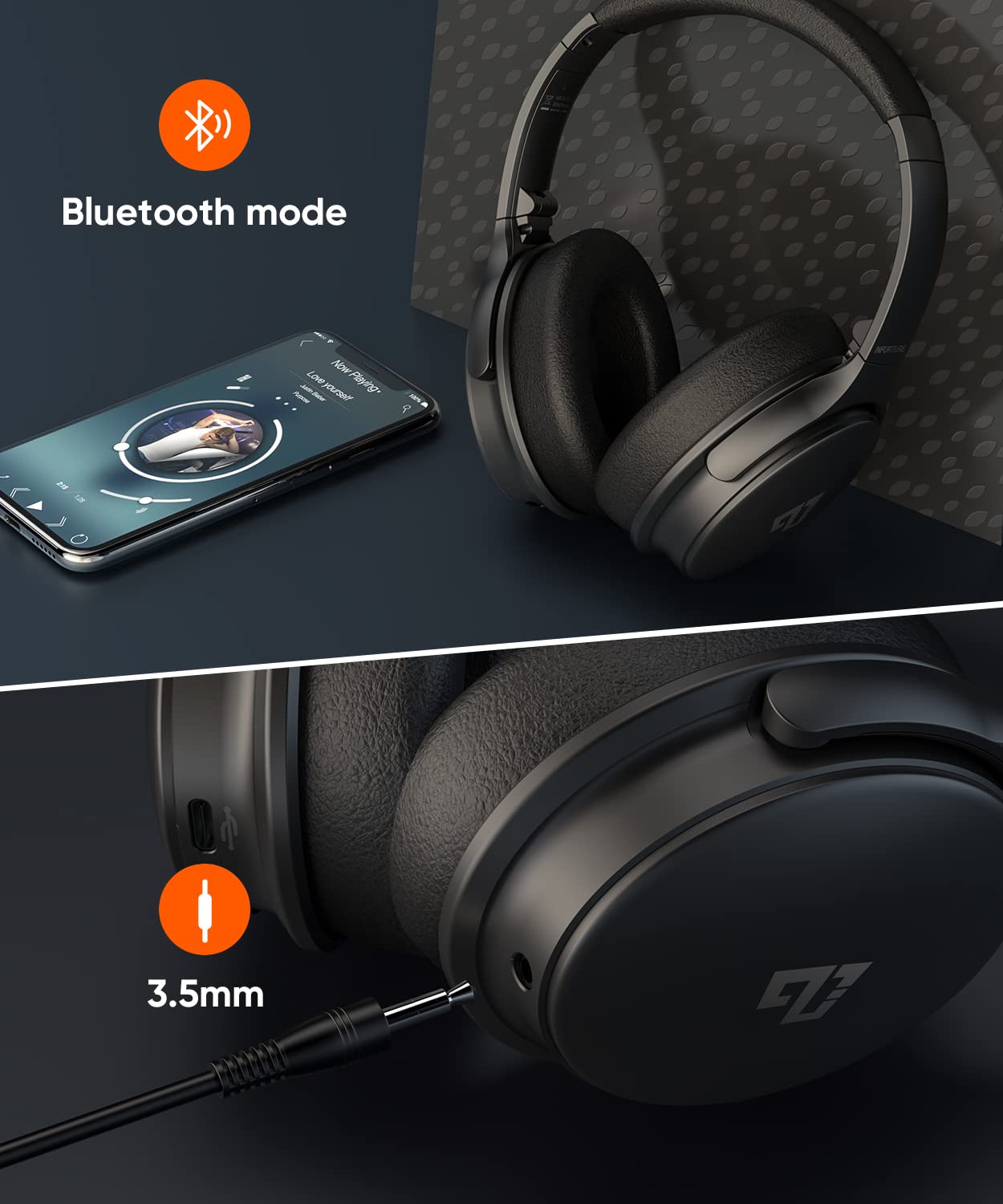 Foto 8 pulgar | Auriculares Infurture H1 Bluetooth - Venta Internacional