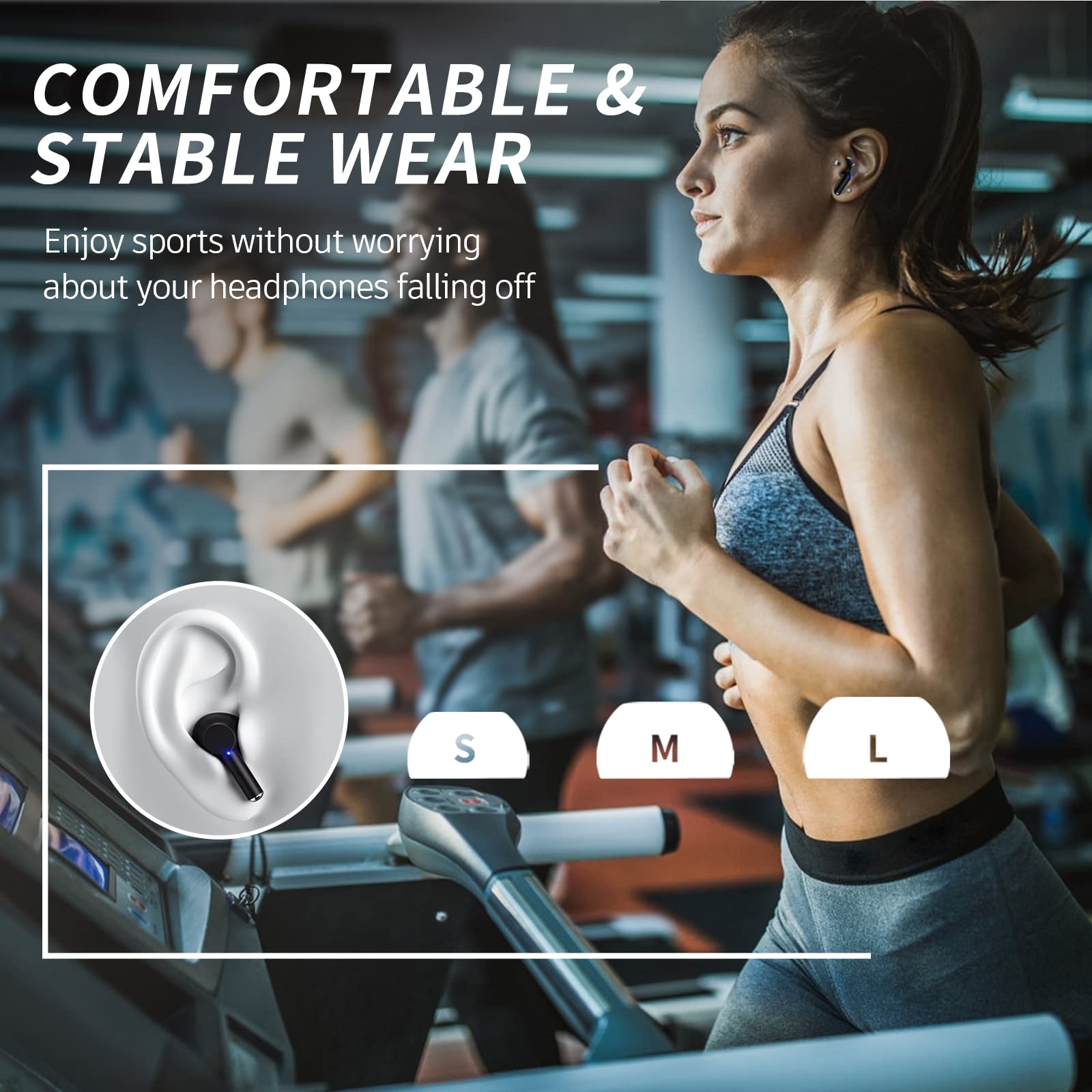 Foto 8 pulgar | Auriculares Carego Hi-fi Con Calidad De Sonido De 40 Horas, Color Gris - Venta Internacional.