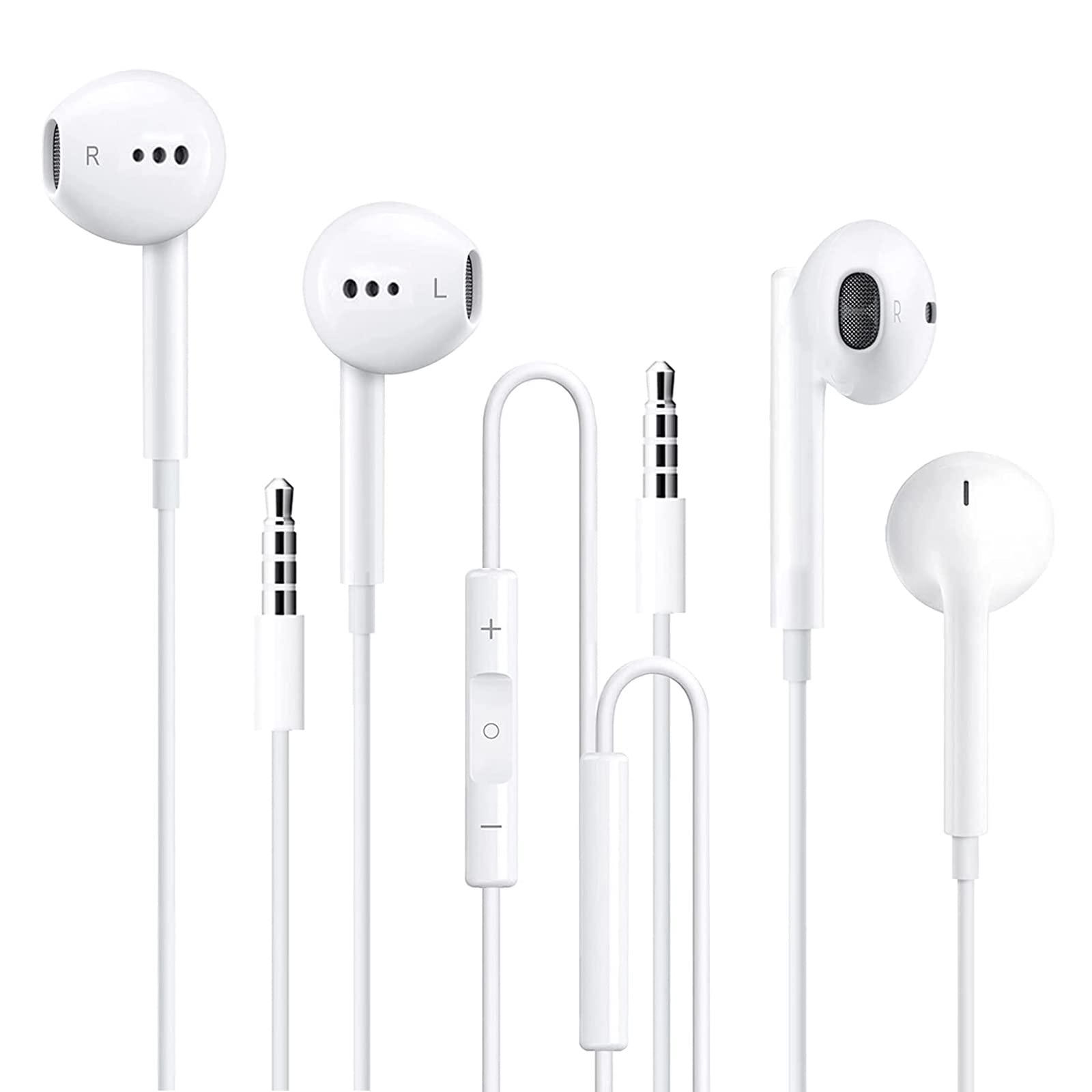 Auriculares Con Cable Togkun Con Micrófono Paquete De 2 - Venta Internacional