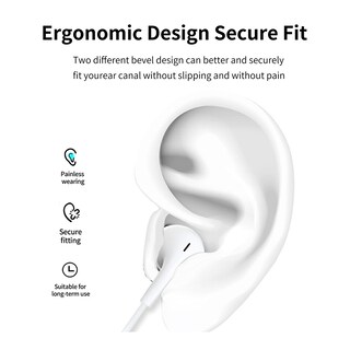 Foto 4 | Auriculares Con Cable Togkun Con Micrófono Paquete De 2 - Venta Internacional