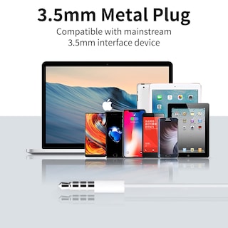 Foto 6 | Auriculares Con Cable Togkun Con Micrófono Paquete De 2 - Venta Internacional