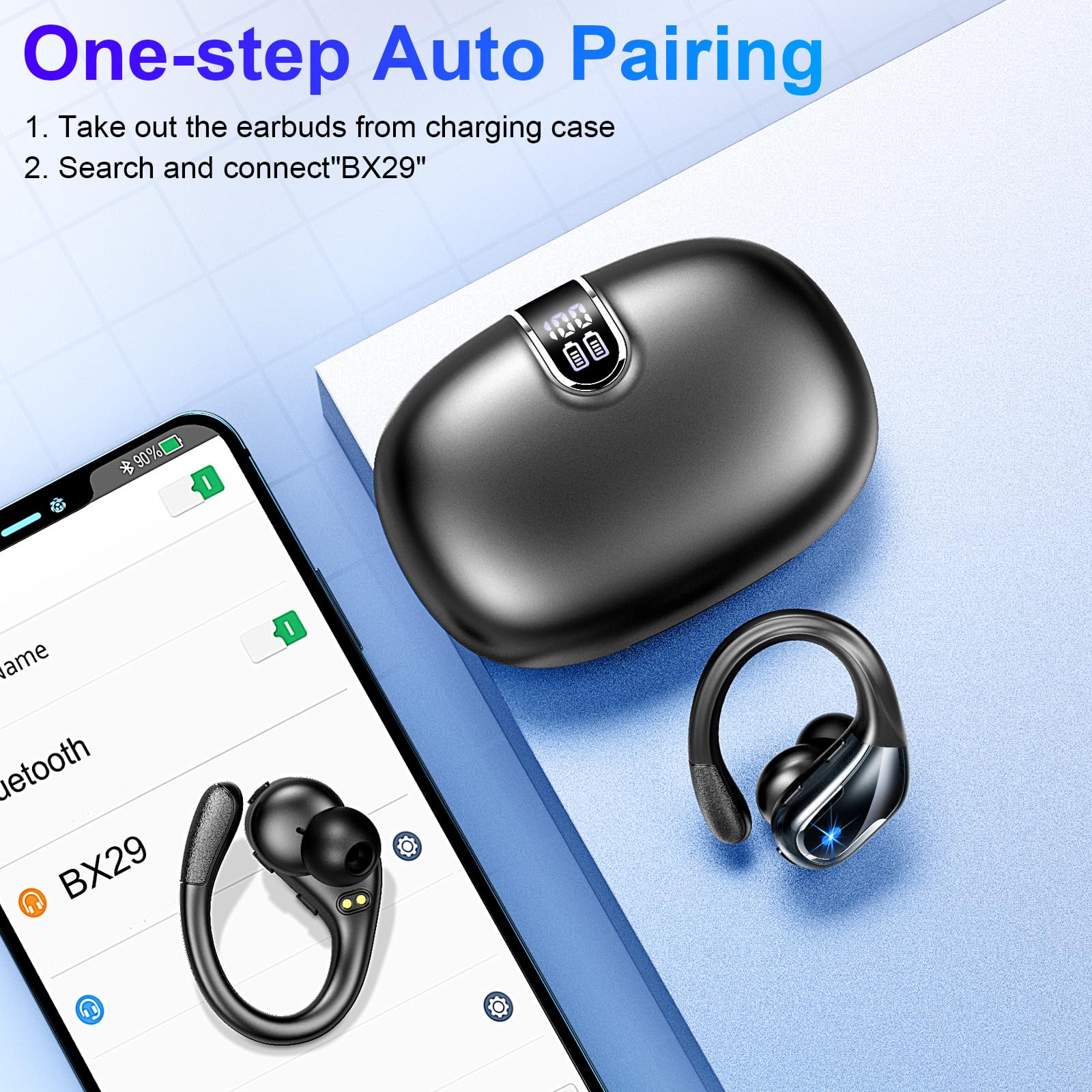 Foto 7 pulgar | Auricular Inalámbrico Ltinist 2023 Sport Bluetooth 5.3 75h Ip7 - Venta Internacional