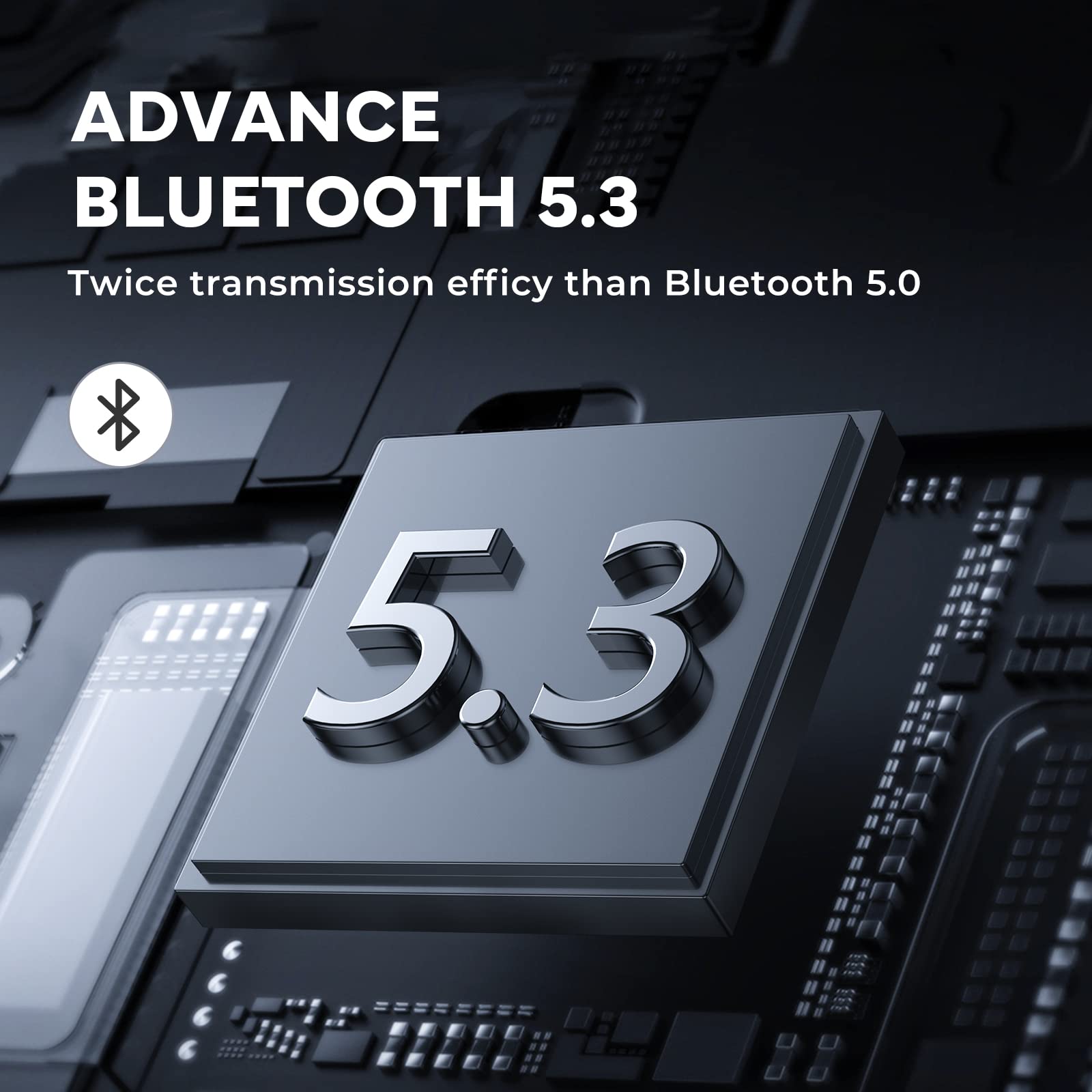 Foto 8 pulgar | Auriculares Inalámbricos para True Wireless Bluetooth 5.3 75h Playt - Venta Internacional
