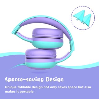 Foto 4 | Auriculares Gorsun Multicolor de Volumen Limitado para Niños - Venta Internacional