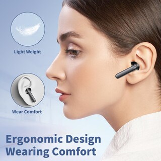 Foto 6 | Auriculares Inalámbricos Jrwaro Bluetooth V5.3 48h Playtime Ipx7 Blos - Venta Internacional.