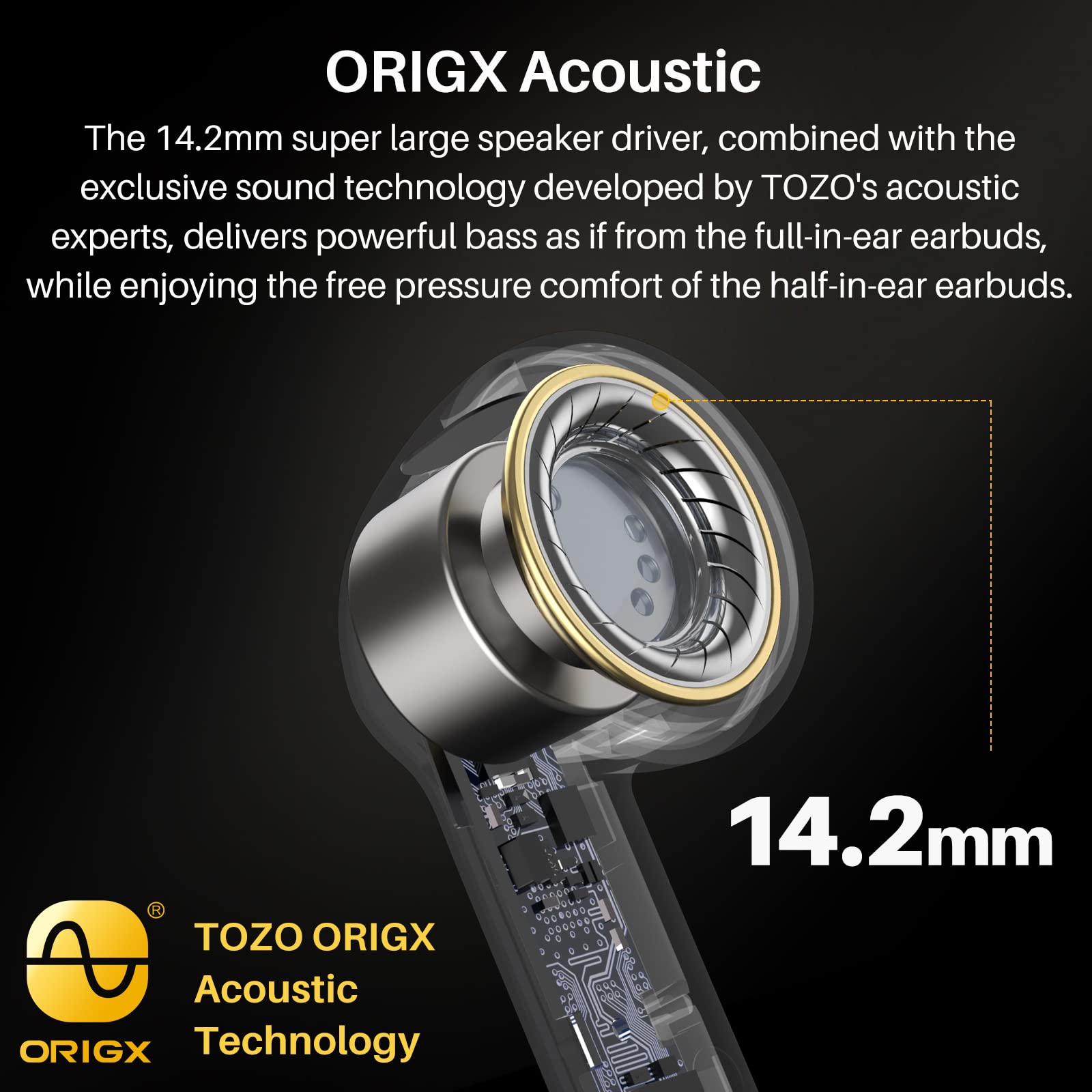Foto 4 pulgar | Auriculares Inalámbricos Tozo A3 2023 Bluetooth 5.3 Lightweight - Venta Internacional.