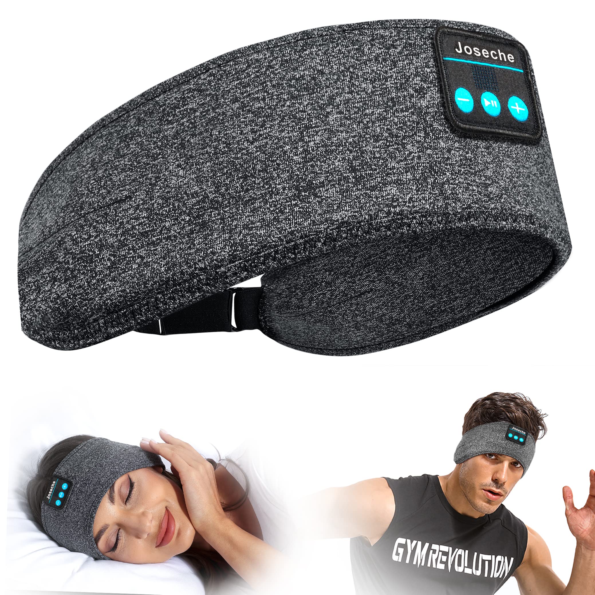 Auriculares Bluetooth Con Diadema Para Dormir Joseche Ajustables - Venta Internacional.