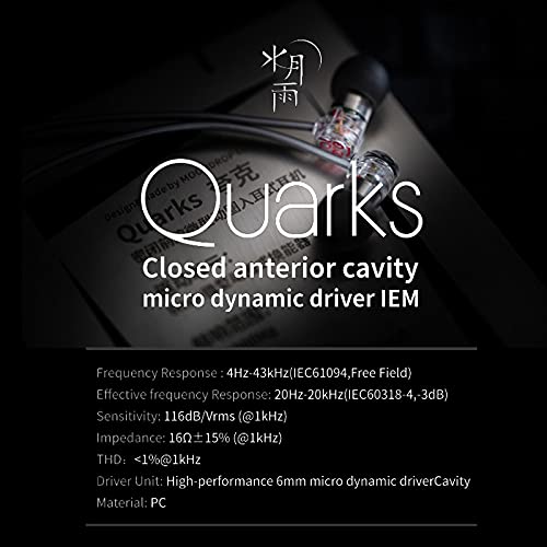 Foto 4 pulgar | Microcontrolador De Cavidad Anterior Cerrada Moondrop Quarks Para Auriculares - Venta Internacional.