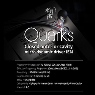 Foto 3 | Microcontrolador De Cavidad Anterior Cerrada Moondrop Quarks Para Auriculares - Venta Internacional.