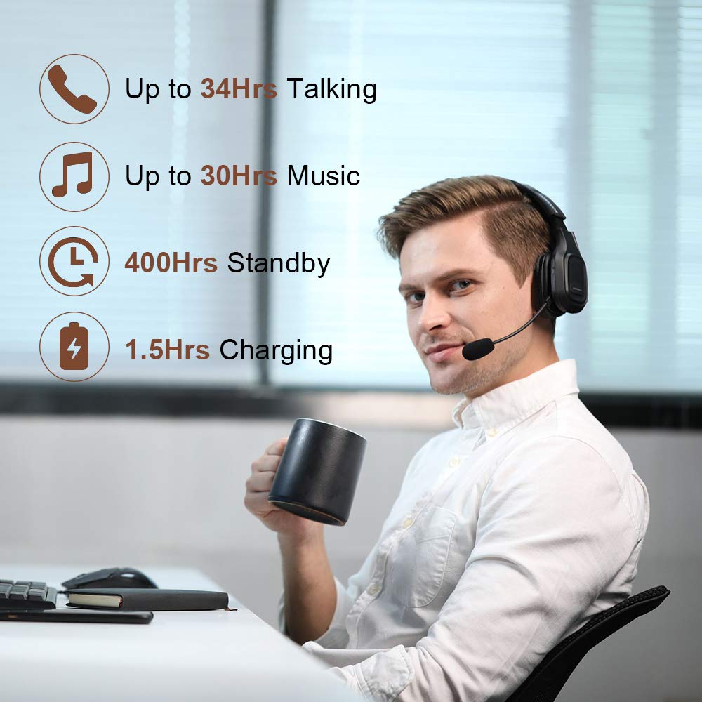 Foto 4 | Auriculares Bluetooth Comexion Trucker V5.0 Con Cancelación De Ruido M - Venta Internacional.