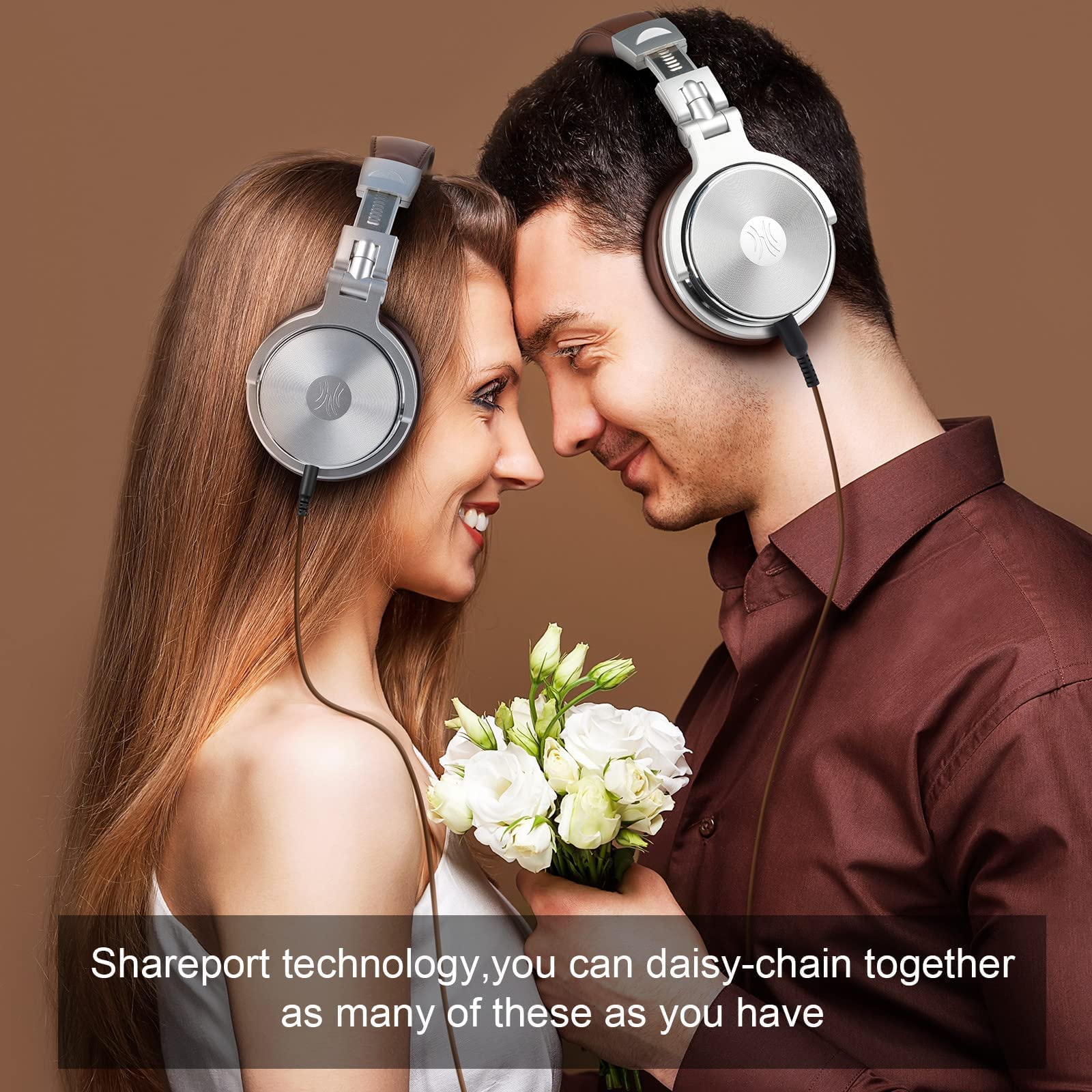 Foto 7 pulgar | Audífonos Inalámbricos Oneodio Cafés con Bluetooth-Venta Internacional