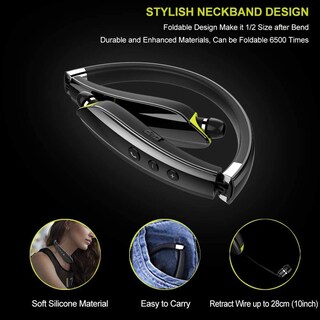 Foto 2 | Auriculares Bluetooth Beartwo Sx-990 Color Negro - Venta Internacional