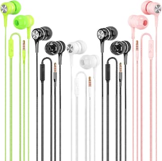 Foto 1 | Auriculares Con Cable Lwzcam Con Micrófono, Paquete De 5, Alta Calidad De Sonido - Venta Internacional.