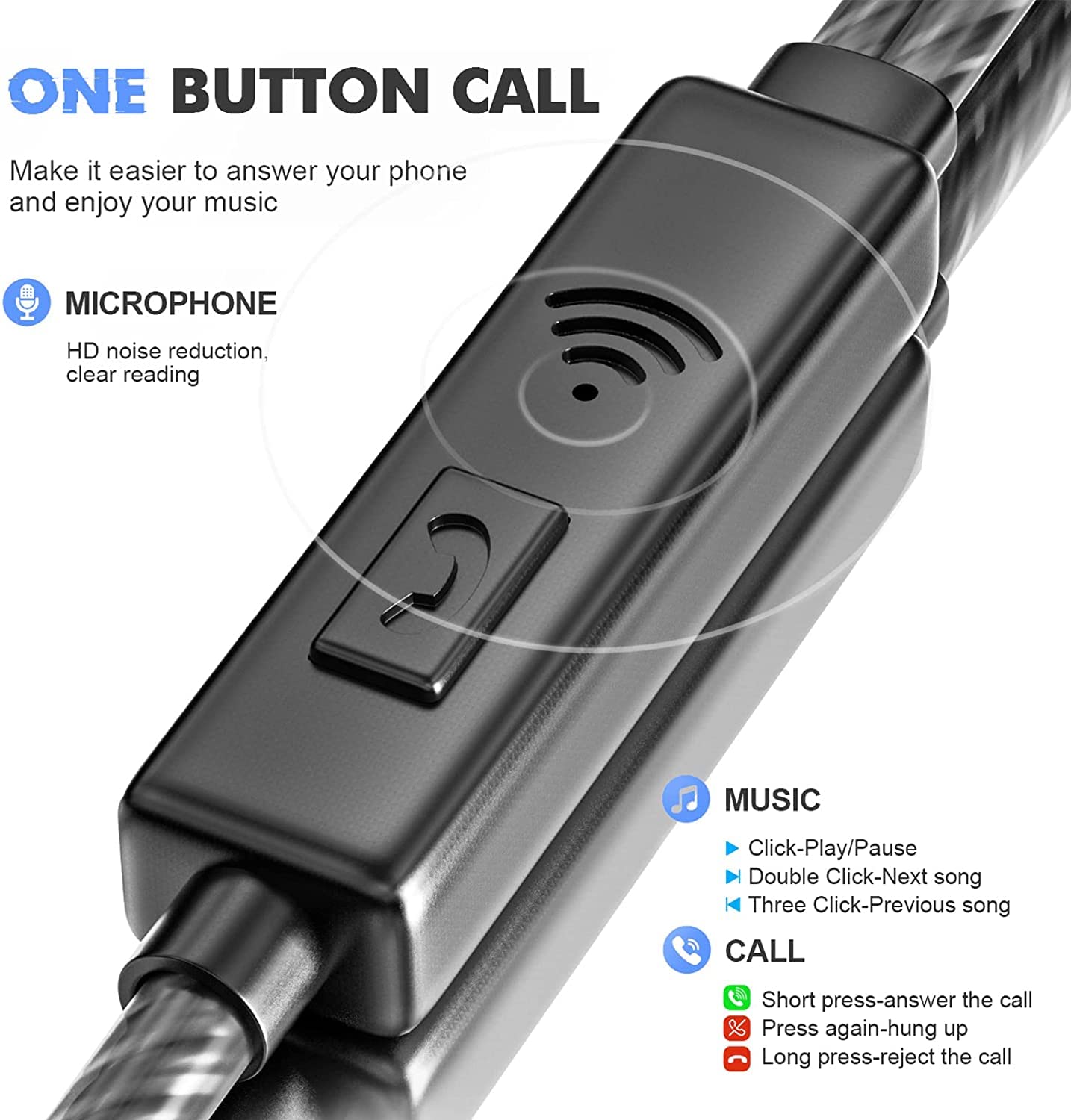 Foto 7 pulgar | Auriculares Con Cable Lwzcam Con Micrófono, Paquete De 5, Alta Calidad De Sonido - Venta Internacional.