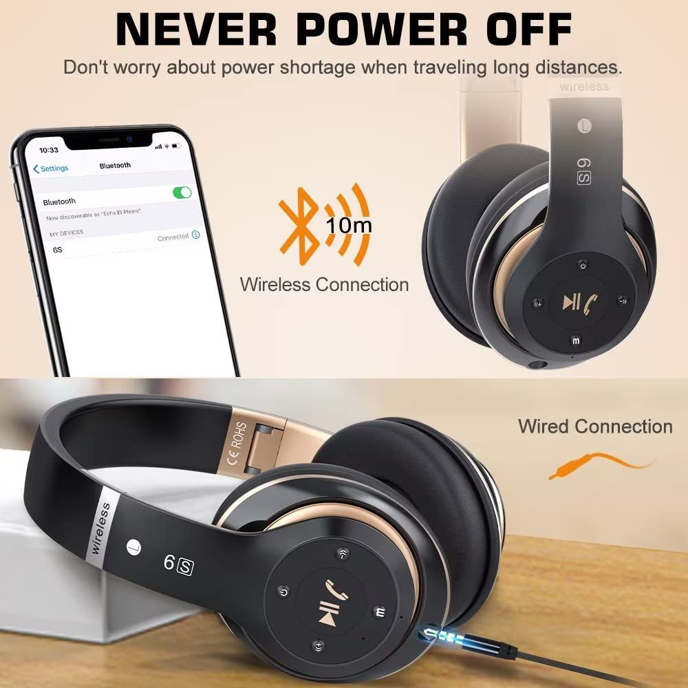 Foto 4 pulgar | Audífonos Inalámbricos Prtukyt Negros con Bluetooth-Venta Internacional