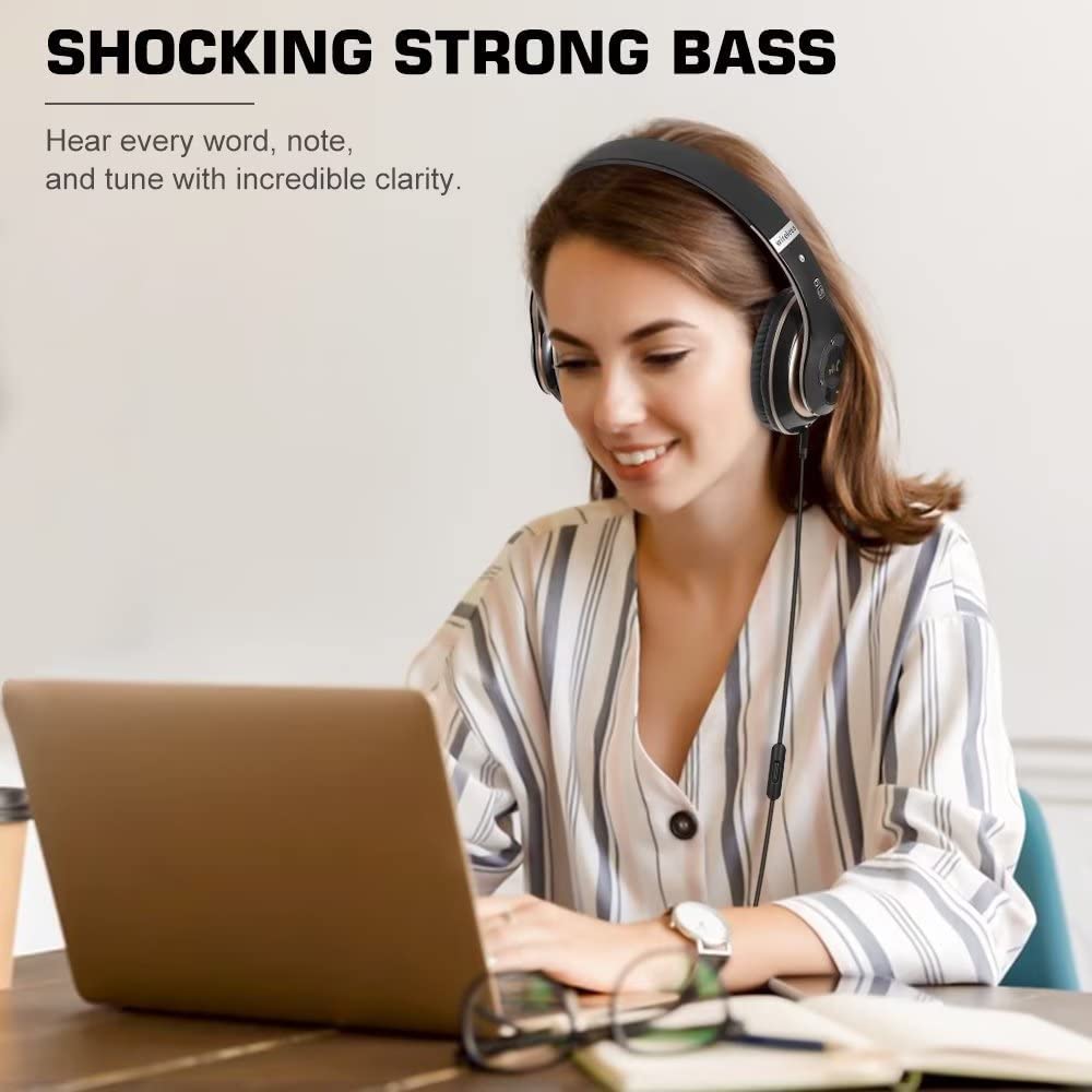 Foto 7 | Audífonos Inalámbricos Prtukyt Negros con Bluetooth-Venta Internacional