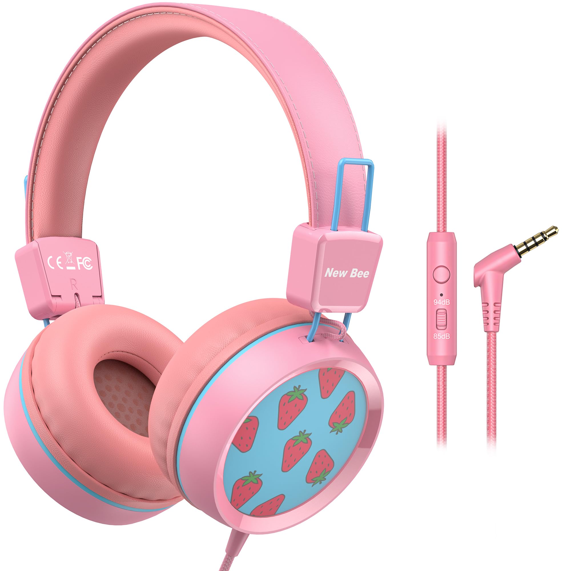 Foto 2 pulgar | Auriculares New Bee Kh20 Kids Con Micrófono De Volumen Limitado - Venta Internacional.