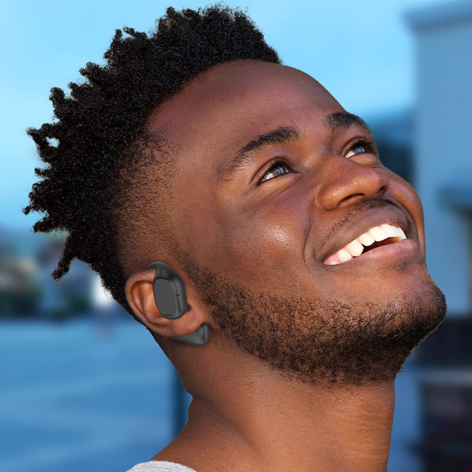 Foto 7 | Audífonos In Ear Asiilovi Negros con Bluetooth-Venta Internacional