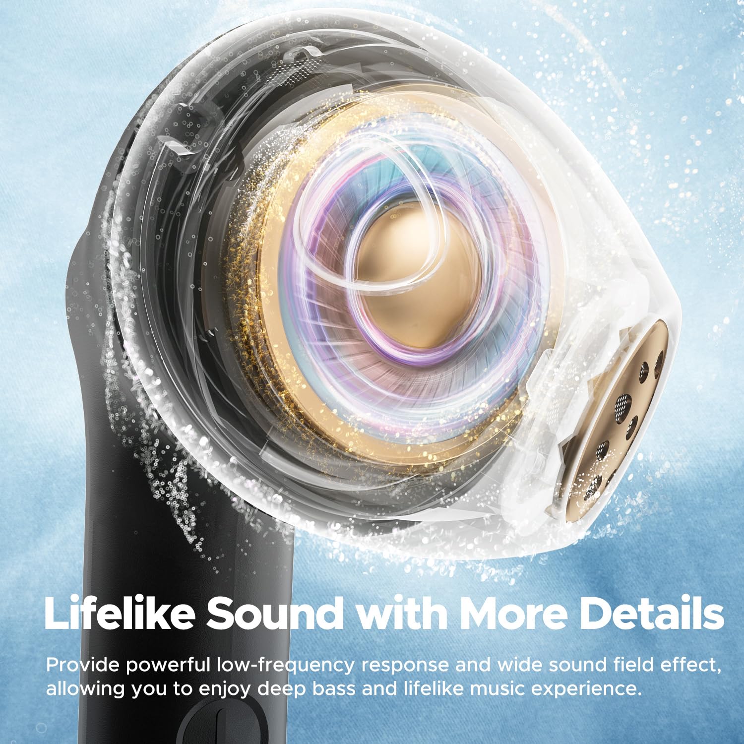 Foto 6 pulgar | Auriculares Inalámbricos Soundpeats Air4 Lite Bluetooth 5.3 30 Horas - Venta Internacional.