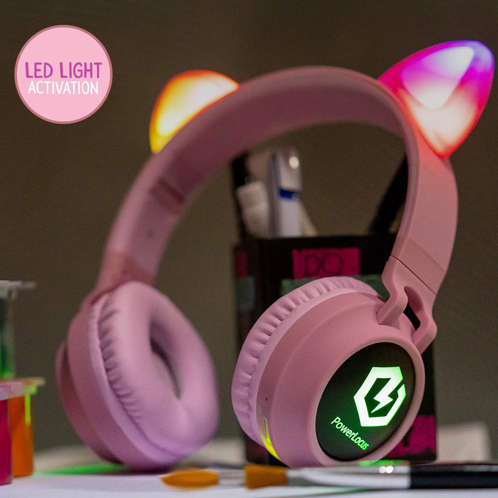 Foto 4 | Auriculares Inalámbricos Bluetooth Powerlocus Buddy Kids Led - Venta Internacional.