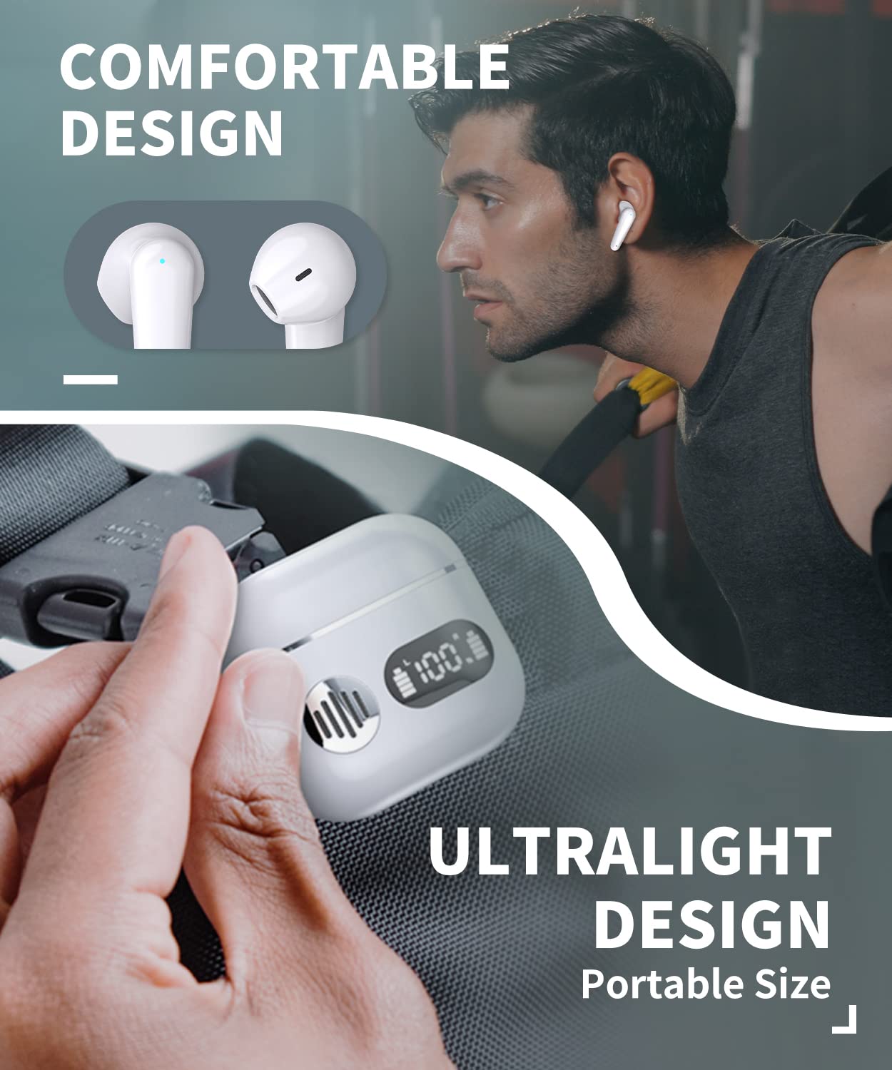 Foto 6 | Auriculares Inalámbricos Euqq Bluetooth 5.2 True Wireless - Venta Internacional.