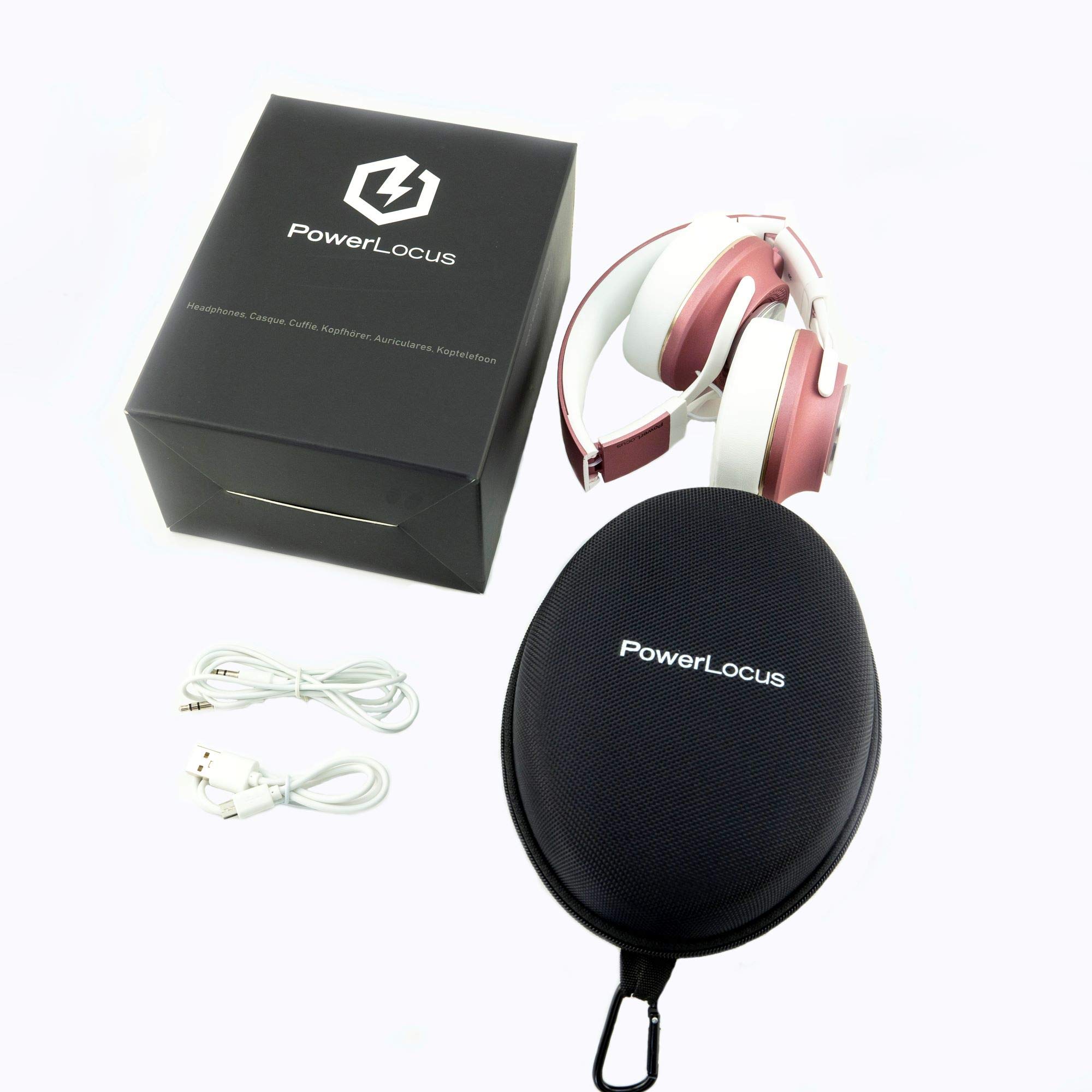Foto 5 | Auriculares Bluetooth Powerlocus P3 Para Colocar Sobre Las Orejas, 40 Horas De Reproducción - Venta Internacional.