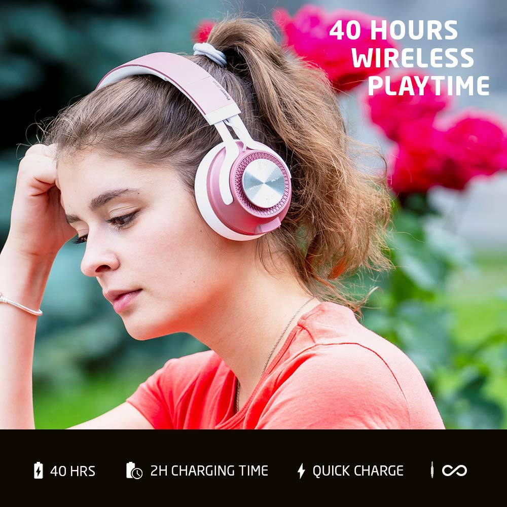 Foto 7 pulgar | Auriculares Bluetooth Powerlocus P3 Para Colocar Sobre Las Orejas, 40 Horas De Reproducción - Venta Internacional.