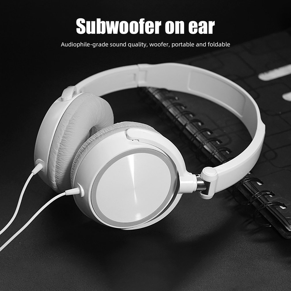 Foto 2 pulgar | Auriculares Con Cable Auriculares Supraaurales Plegables - Venta Internacional.