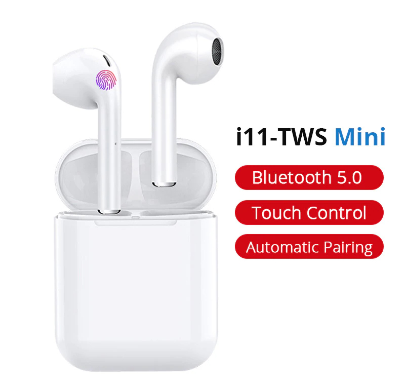 Foto 2 pulgar | Auriculares Bluetooth Airpods I11 Tws Sellados Blancos - Venta Internacional.