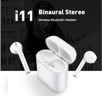 Foto 5 | Auriculares Bluetooth Airpods I11 Tws Sellados Blancos - Venta Internacional.