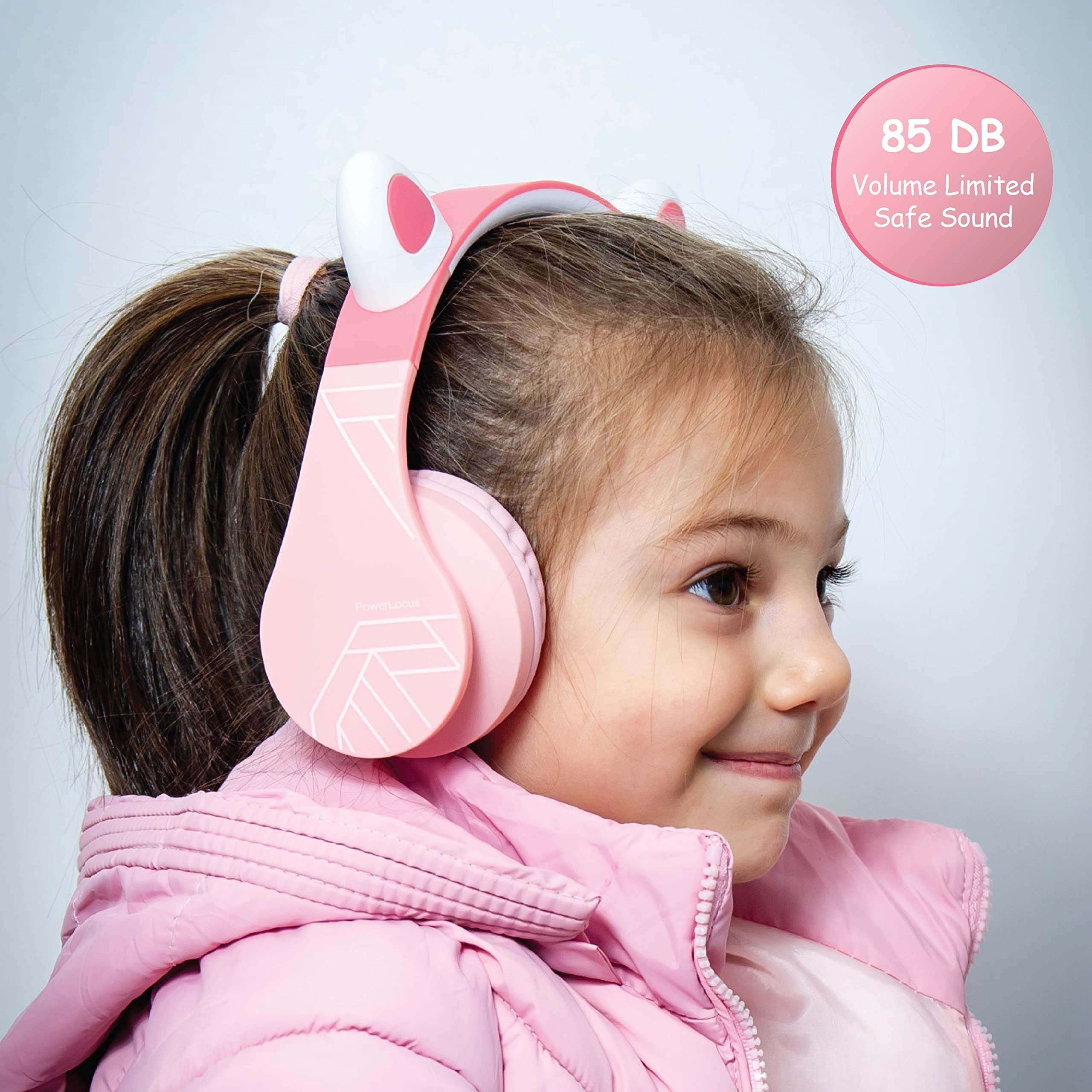 Foto 4 pulgar | Audífonos Inalámbricos Powerlocus Rosas con Bluetooth-Venta Internacional