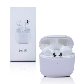 Foto 1 | Audifonos Wireless Pro 4s Color Blanco Conpartible Con Android / Ios