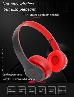 Foto 3 | Auriculares Inalámbricos Con Cancelación De Ruido Bluetooth Red - Venta Internacional.
