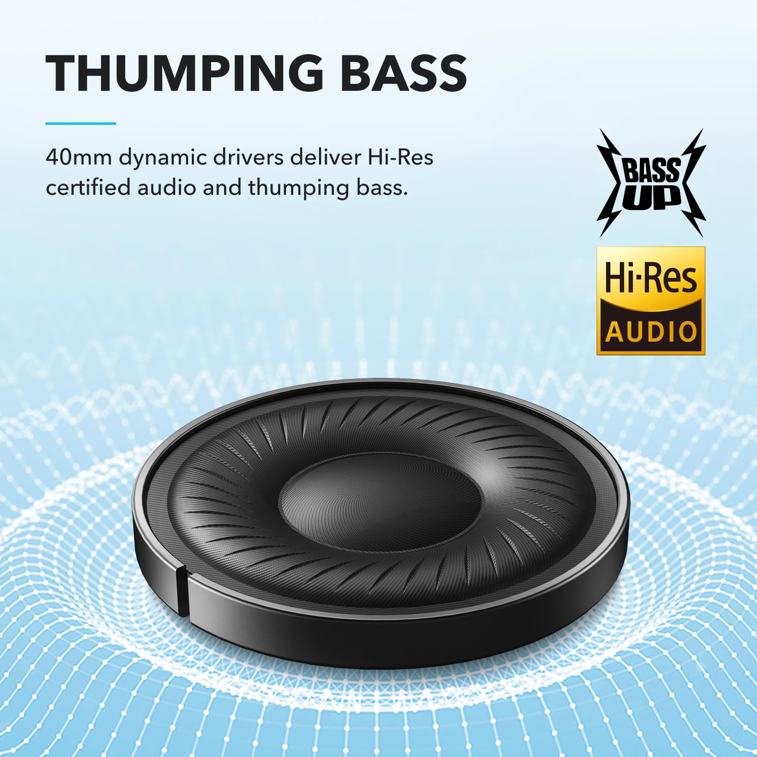 Foto 4 pulgar | Auriculares Soundcore Q20i Hybrid Negros con Cancelación Activa de Ruido - Venta Internacional