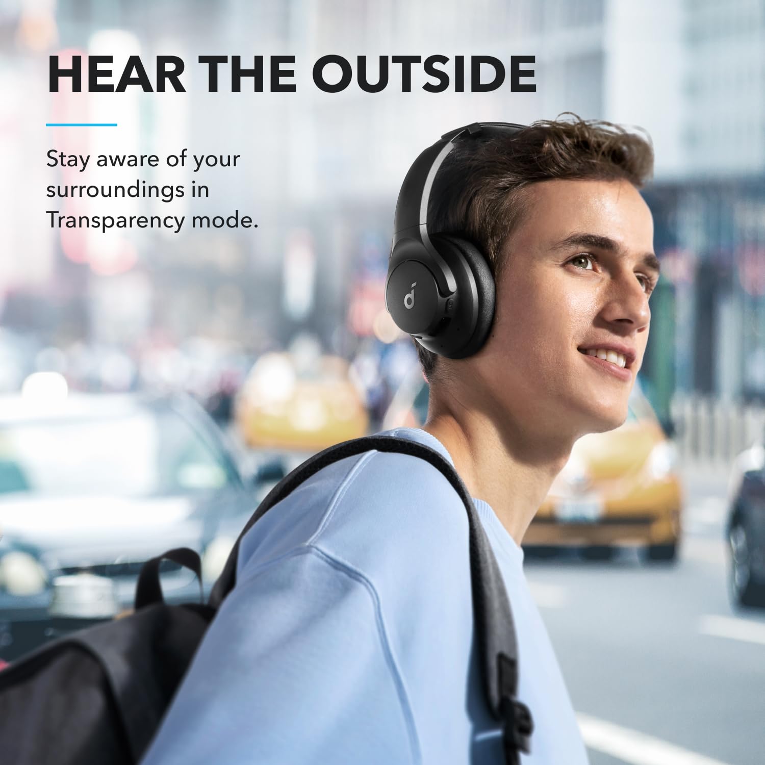Foto 7 pulgar | Auriculares Soundcore Q20i Hybrid Negros con Cancelación Activa de Ruido - Venta Internacional