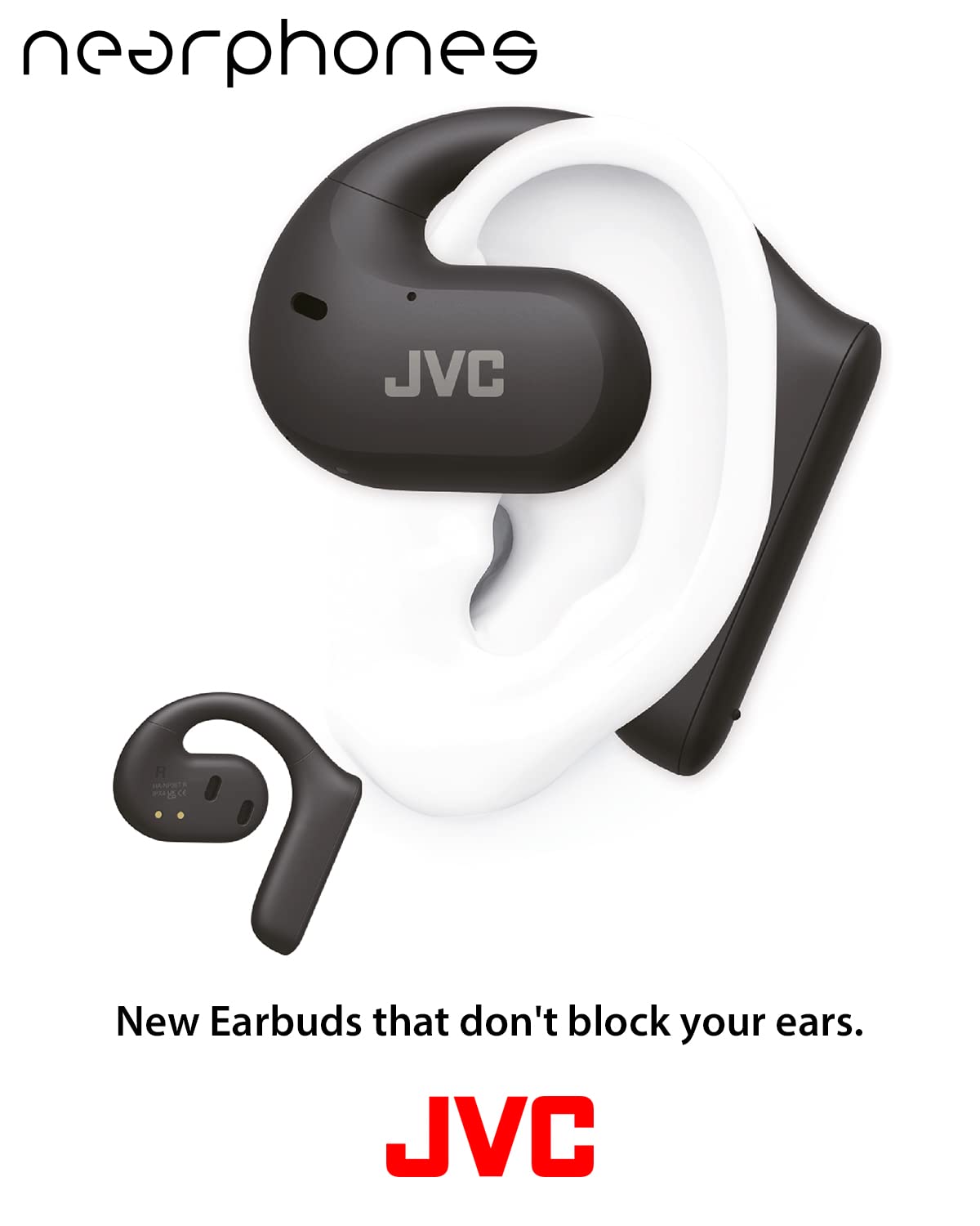 Foto 3 pulgar | Auriculares True Wireless Jvc Hanp35tb, Auriculares Open Ear - Venta Internacional.