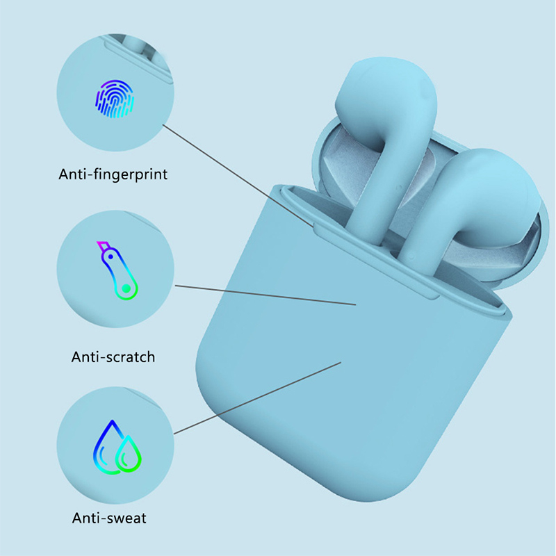 Foto 4 pulgar | Auriculares Inalámbricos Bluetooth 5.0 I12 Tws - Azul - Venta Internacional.